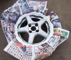 How to Paint your Own Wheels Rims Masking Preping Sanding Polishing Lip Wheel Rim